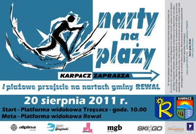 Narty na...plaży...