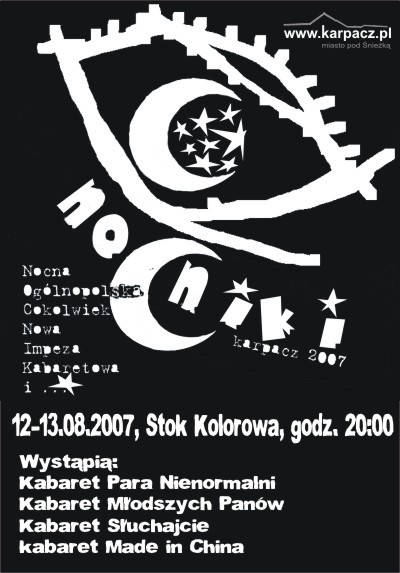 NOCNIKi - Nocna Ogólnopolska Cokolwiek Nowa Impreza Kabaretowa i...