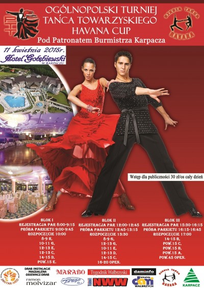 OGÓLNOPOLSKI TURNIEJ TAŃCA TOWARZYSKIEGO