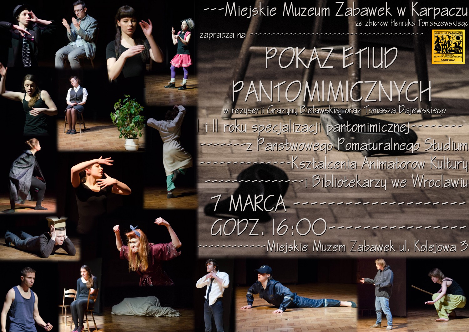 Pokaz etiud pantomimicznych 