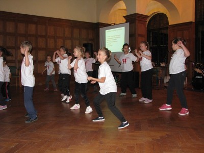 Pokaz taneczny dzieci 