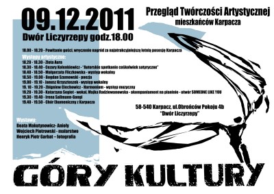 Przegląd twórczości artystycznej mieszkańców Karpacza pn. „Góry Kultury”