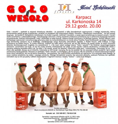Spektakl: ,,Goło i Wesoło” 
