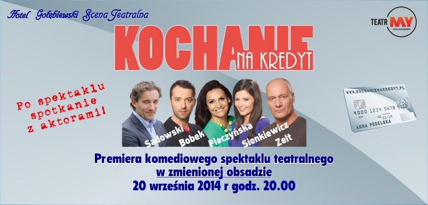 Spektakl teatralny KOCHANIE NA KREDYT