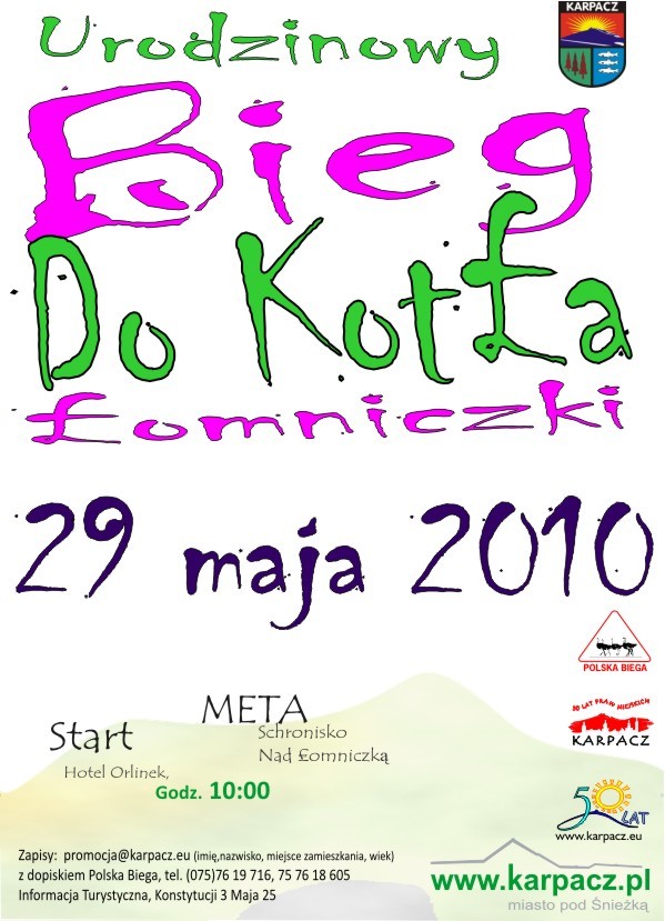 Urodzinowy Bieg do Kotła Łomniczki