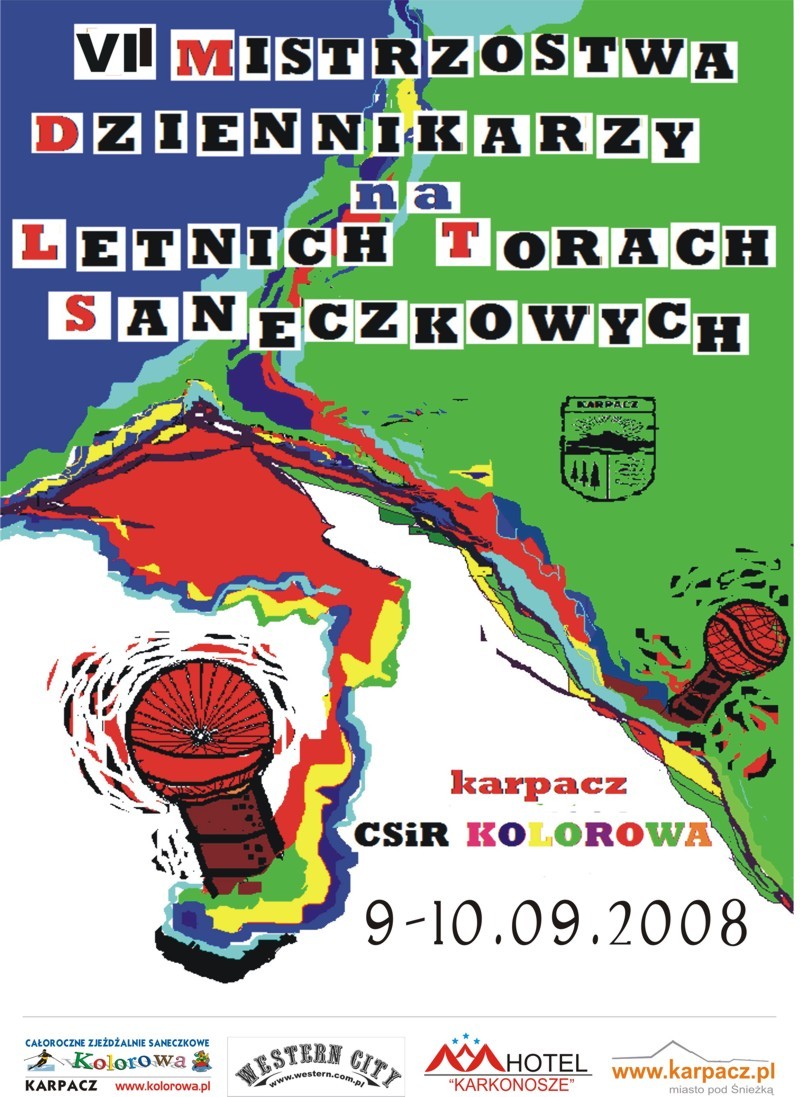 VII Mistrzostwa Polski Dziennikarzy na Letnich Torach Saneczkowych