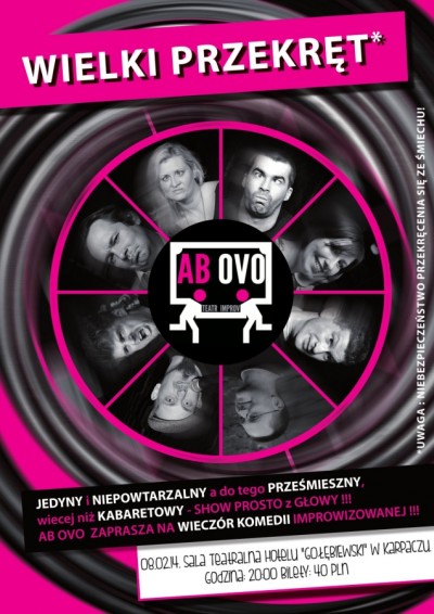 WIELKI PRZEKRĘT - teatr i kabaret na najwyższym poziomie 