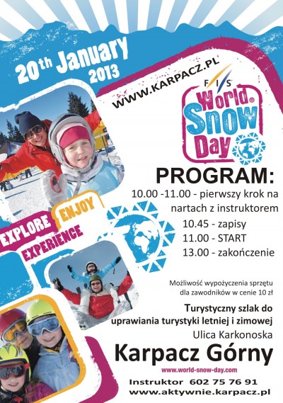 World Snow Day- Światowy Dzień Śniegu