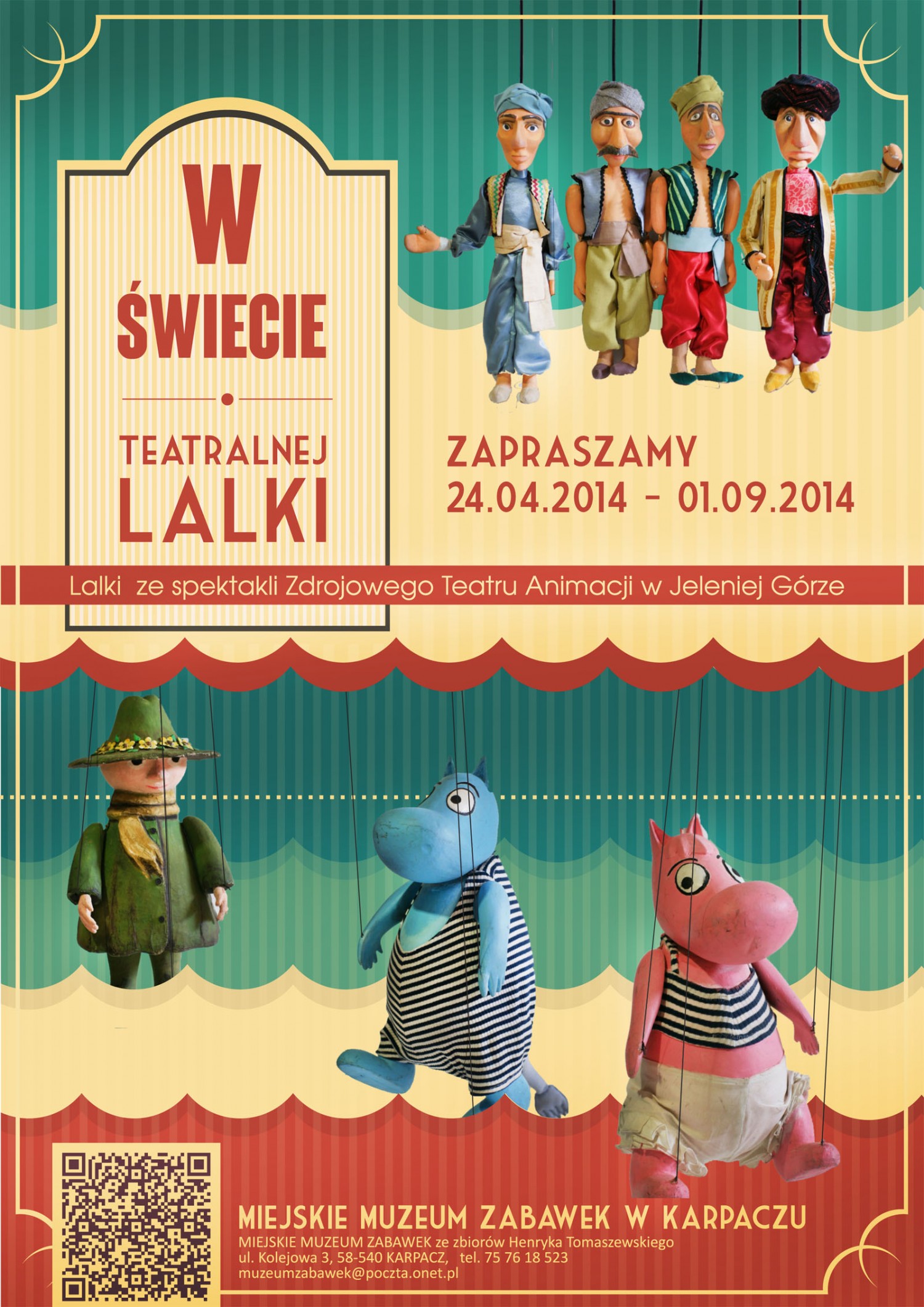 Wystawa  W świecie teatralnej lalki