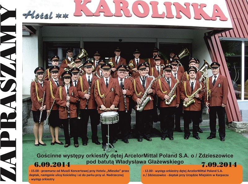 Występ orkiestry dętej