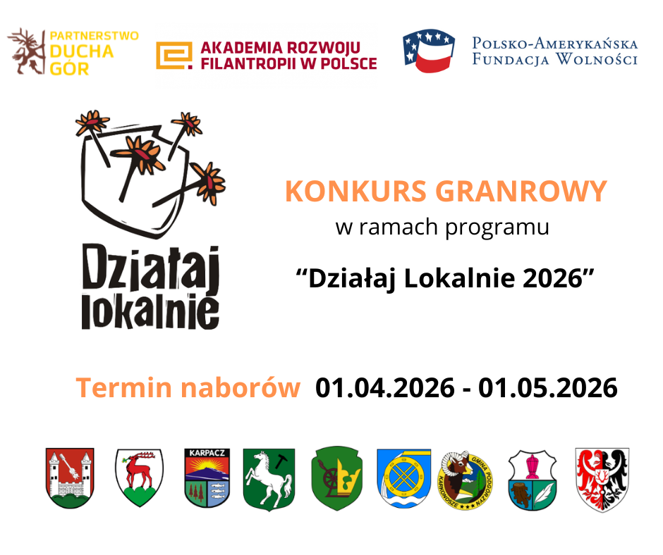 Konkurs grantowy Działaj lokalnie