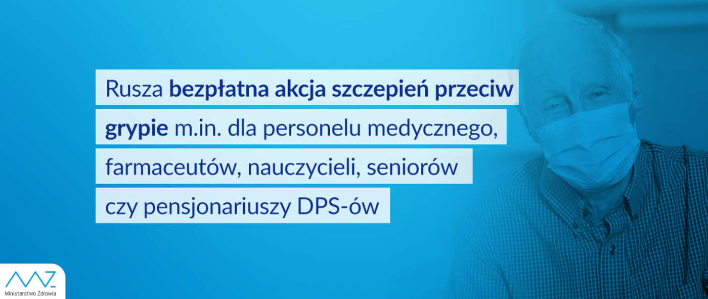 Ruszyła bezpłatna akcja szczepień przeciw grypie