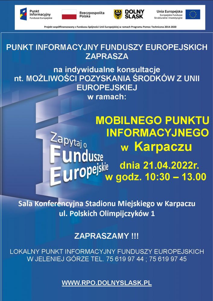 Mobilny Punkt Informacyjny w Karpaczu