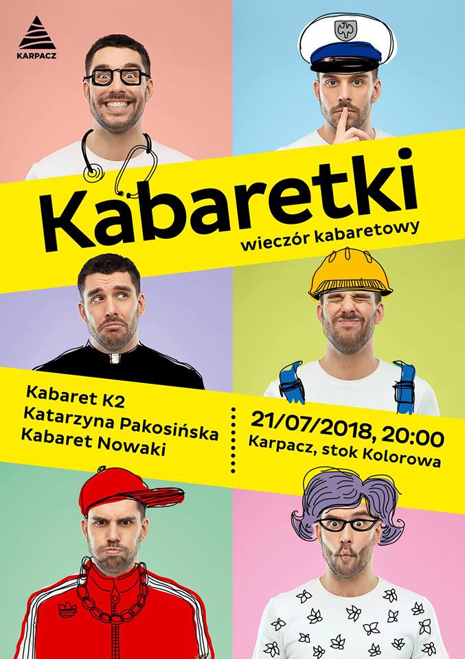 Już jutro Kabaretki na Kolorowej czyli gwiazdy polskiej sceny kabaretowej w Karpaczu