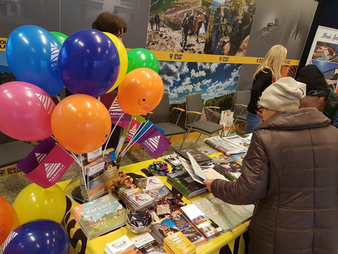 Promocja Karpacza na Zimowym Narodowym w Warszawie