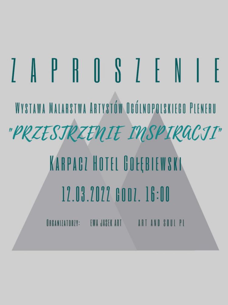 Wystawa malarstwa Przestrzenie inspiracji