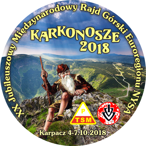 XX Międzynarodowego Rajdu Górskiego Euroregionu NYSA “KARKONOSZE 2018”