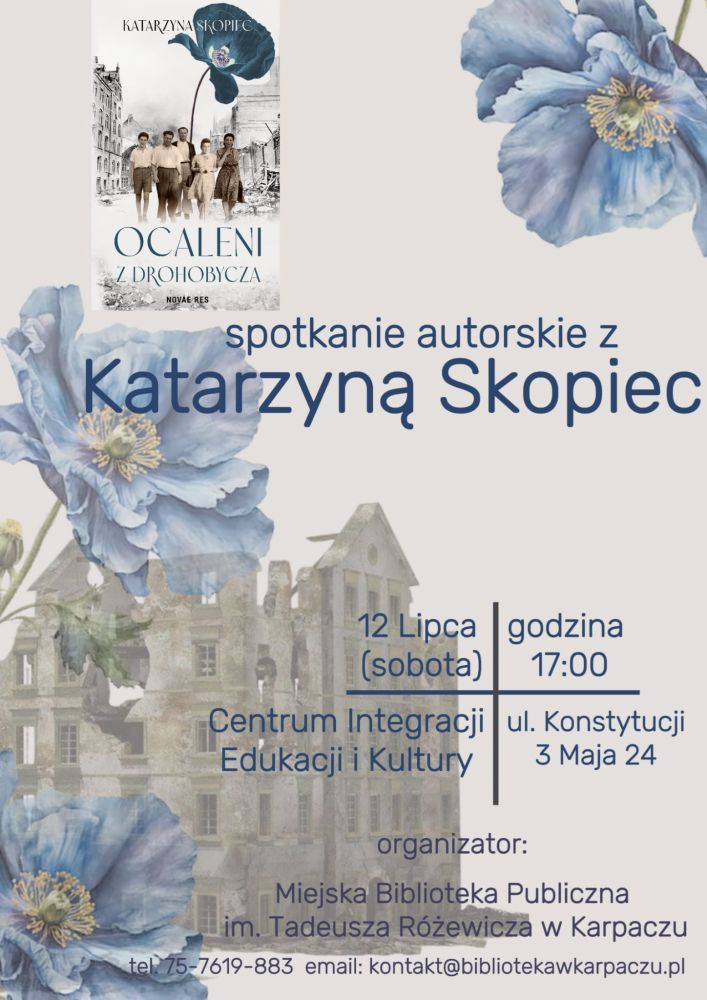 Spotkanie autorskie z Katarzyną Skopiec