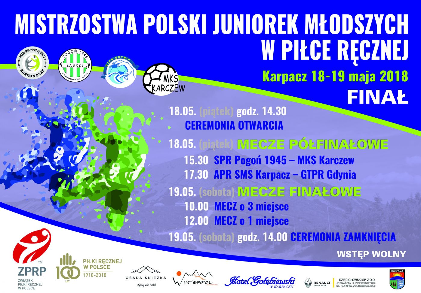 Mistrzostwa Polski Juniorek Młodszych w Piłce Ręcznej - Finał