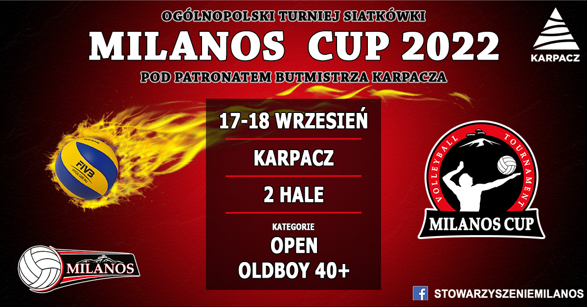 Milanos Cup 2022. Ogólnopolski Turniej Siatkówki pod patronatem Burmistrza Karpacza