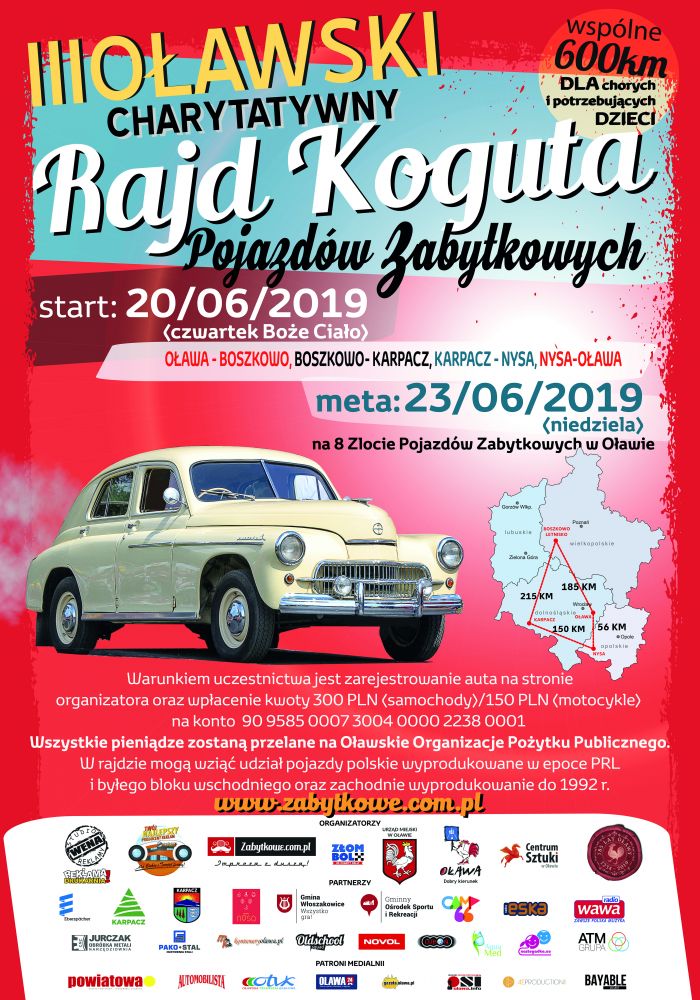 Rajd Koguta Pojazdów Zabytkowych