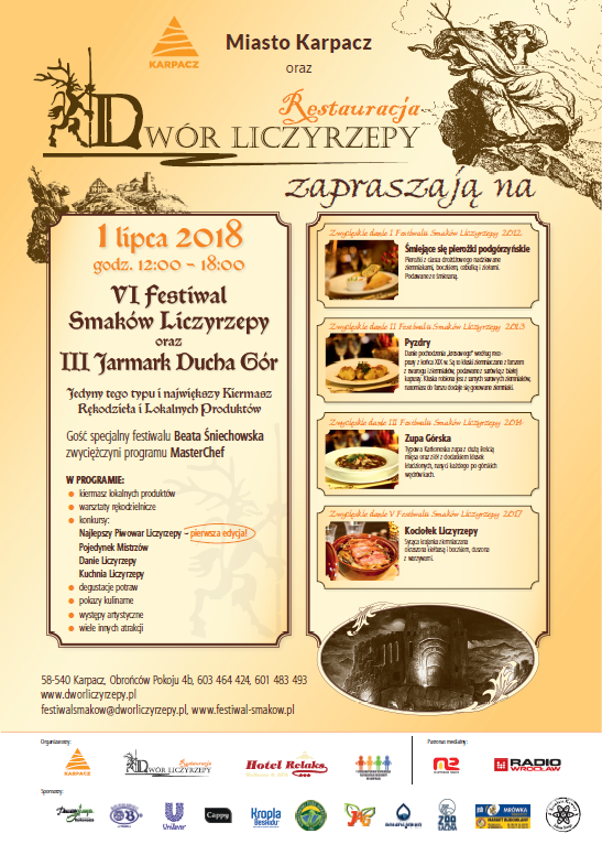 VI Festiwal Smaków Liczyrzepy i III Jarmark Ducha Gór