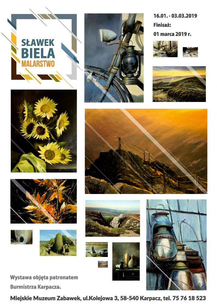 Finisaż wystawy - Sławek Biela