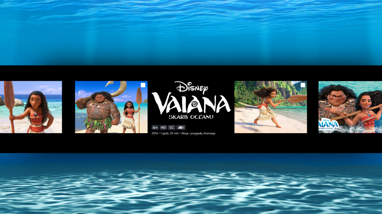 Poranek Kinowy w Centrum Integracji, Edukacji i Kultury! Vaiana: Skarb oceanu