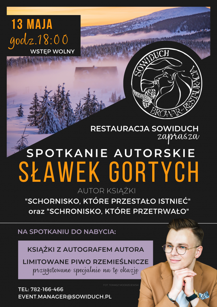 Spotkanie autorskie ze Sławkiem Gortychem