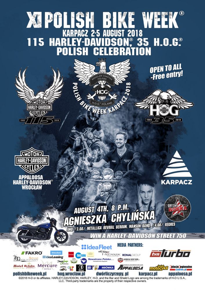 XI POLISH BIKE WEEK - Piknik Entuzjastów Harley-Davidson