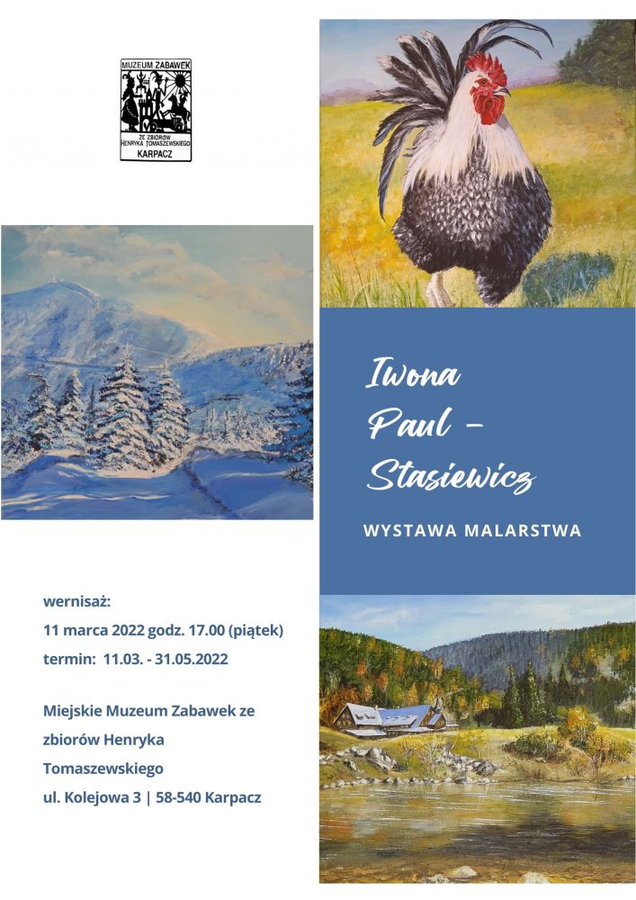 Wystawa malarstwa Iwony Paul - Stasiewicz