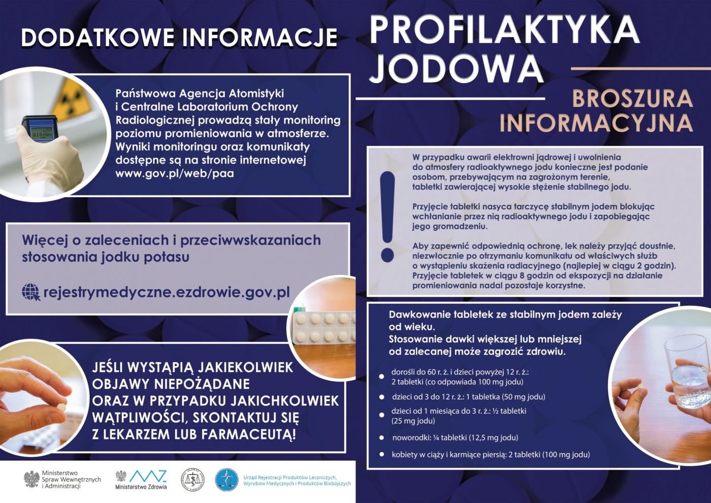 Jodek potasu - ulotka informacyjna
