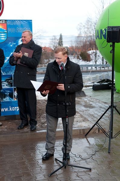 Otwarcie tunelu ul.Parkowa Karpacz