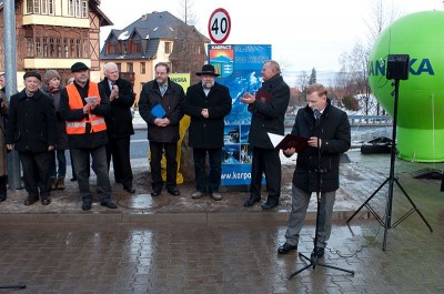 Otwarcie tunelu ul.Parkowa Karpacz