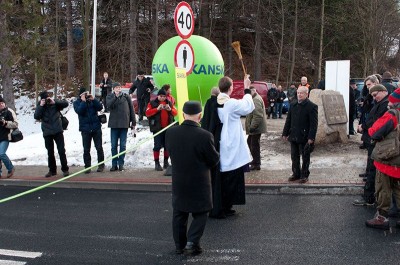 Otwarcie tunelu ul.Parkowa Karpacz