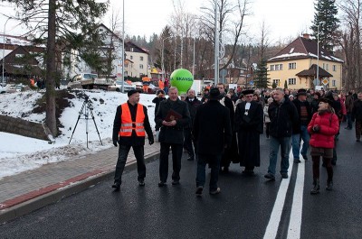 Otwarcie tunelu ul.Parkowa Karpacz