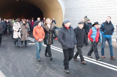 Otwarcie tunelu ul.Parkowa Karpacz