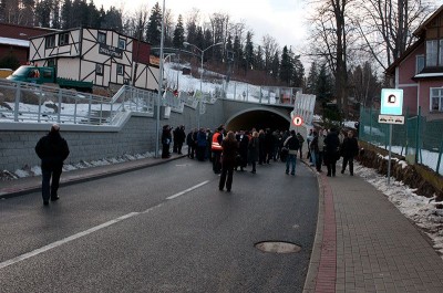 Otwarcie tunelu ul.Parkowa Karpacz