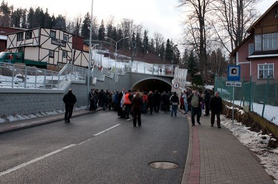 Otwarcie tunelu ul.Parkowa Karpacz