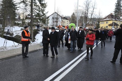 Otwarcie tunelu ul.Parkowa Karpacz