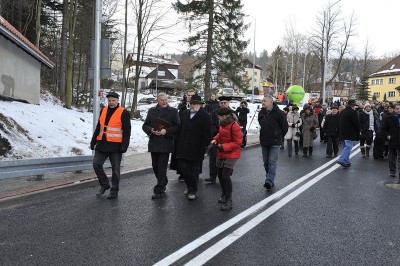 Otwarcie tunelu ul.Parkowa Karpacz