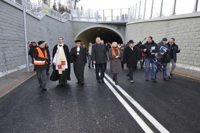 Otwarcie tunelu ul.Parkowa Karpacz