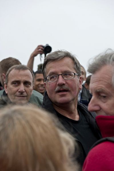 Prezydent Bronisław Komorowski na Śnieżce-10.08.2010r.