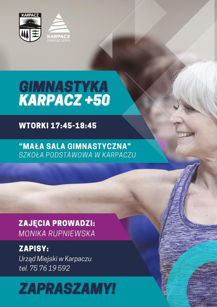 Gimnastyka w ramach programu Karpacz +50