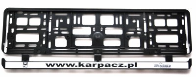 Bezpłatne ramki pod tablice rejestracyjne już gotowe