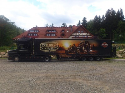 Demo Truck Harley-Davidsona z ok 30 motocyklami już w Karpaczu