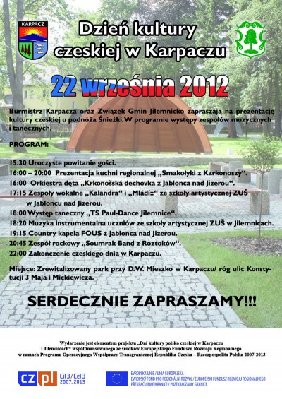 Dzień kultury czeskiej w Karpaczu