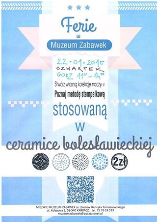 Ferie w Muzeum Zabawek