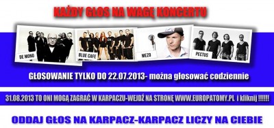 Głosuj codziennie na Zielone Karkonosze