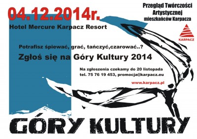 Góry Kultury – zgłoszenia 